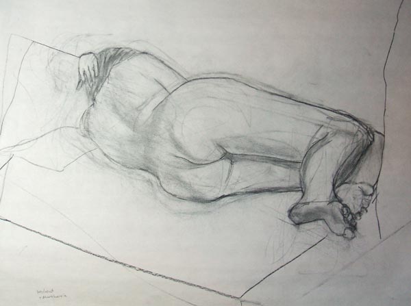 Woman Laying