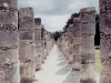 Columns in the Temple of a Thousand Warriors, Chichen Itza